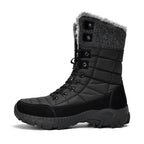 Men's Waterproof Hiking Boots - Breathable Quick-Dry Upper,Mountain Trekking & Outdoor Adventures | All-Terrain Grip & Abrasion-Proof