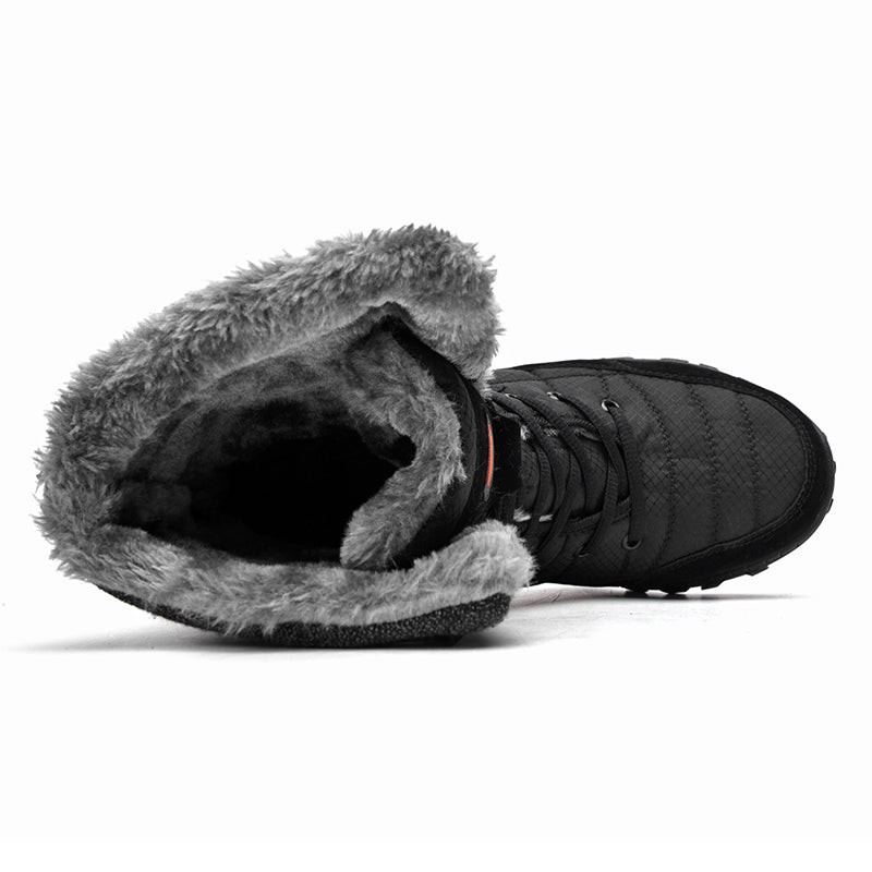 Men's Waterproof Hiking Boots - Breathable Quick-Dry Upper,Mountain Trekking & Outdoor Adventures | All-Terrain Grip & Abrasion-Proof