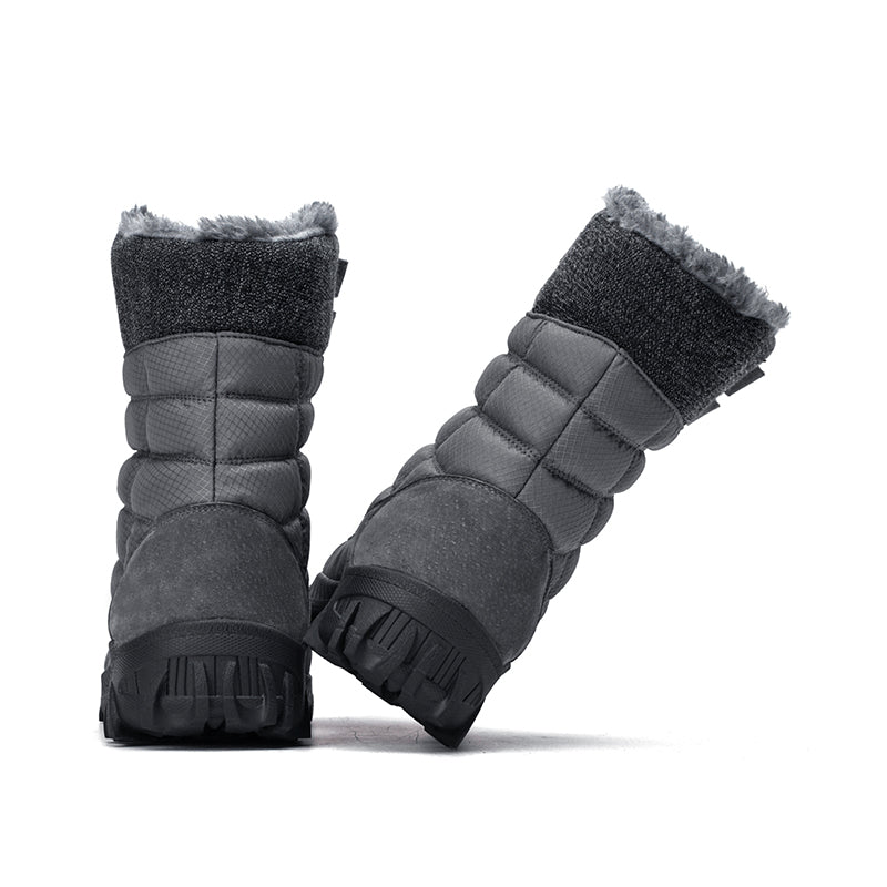 Men's Waterproof Hiking Boots - Breathable Quick-Dry Upper,Mountain Trekking & Outdoor Adventures | All-Terrain Grip & Abrasion-Proof