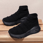 Men’s Thermal-Lined Slip-On Winter Sneakers – Cushioned, Anti-Slip