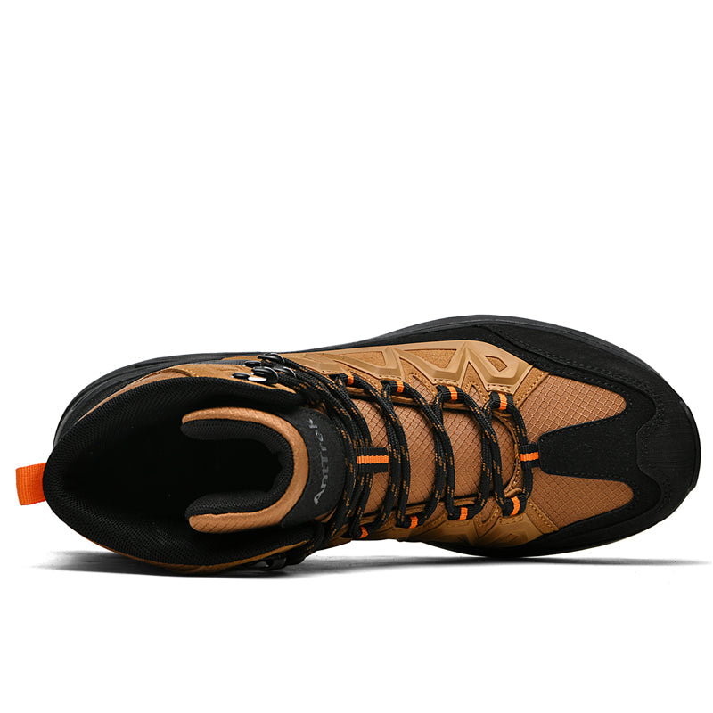 Men's Hiking Boots - Breathable Quick-Dry Upper,Mountain Trekking & Outdoor Adventures | All-Terrain Grip & Abrasion-Proof