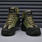 Men's Hiking Boots - Breathable Quick-Dry Upper,Mountain Trekking & Outdoor Adventures | All-Terrain Grip & Abrasion-Proof