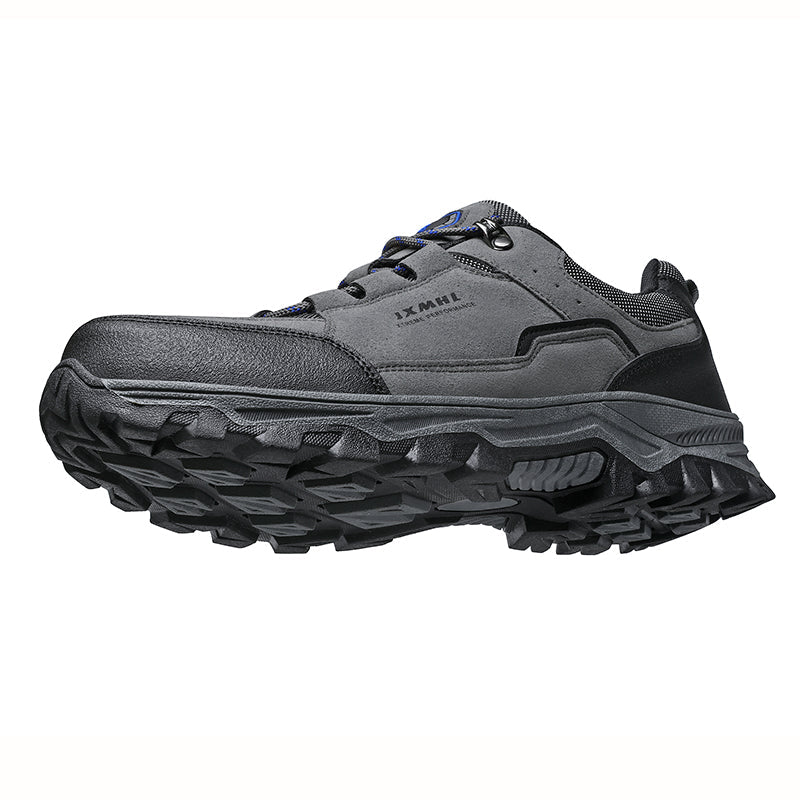 Men's Orthopedic Arch Support Wide Toe Ankle Support Hiking Shoes Waterproof Non-slip Anti-puncture Work Shoes