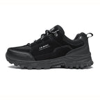 Men's Orthopedic Arch Support Wide Toe Ankle Support Hiking Shoes Waterproof Non-slip Anti-puncture Work Shoes