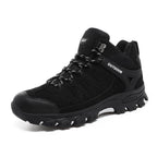 Men's Outdoor Hiking Work Boots - Slip-Resistant & Abrasion-Proof for Mountain/Construction