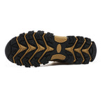 Men's Outdoor Hiking Work Boots - Slip-Resistant & Abrasion-Proof for Mountain/Construction