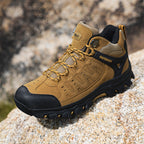 Men's Outdoor Hiking Work Boots - Slip-Resistant & Abrasion-Proof for Mountain/Construction