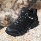 Men's Outdoor Hiking Work Boots - Slip-Resistant & Abrasion-Proof for Mountain/Construction