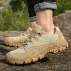 '-- Men's Outdoor Hiking Work Boots - Slip-Resistant & Abrasion-Proof for Mountain/Construction