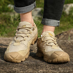'-- Men's Outdoor Hiking Work Boots - Slip-Resistant & Abrasion-Proof for Mountain/Construction