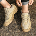 '-- Men's Outdoor Hiking Work Boots - Slip-Resistant & Abrasion-Proof for Mountain/Construction