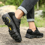 '-- Men's Outdoor Hiking Work Boots - Slip-Resistant & Abrasion-Proof for Mountain/Construction