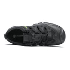 Men's Orthopedic Arch Support Wide Toe Lightweight Hiking Shoes Waterproof Non-slip Scratch-Resistant Work Shoes, Ideal For Hike All Day with Comfort and Zero Fatigue
