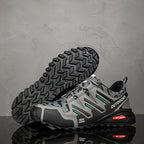 Men's Mesh Hiking Shoes - Lace-Up, Waterproof, Wide Toe Box with Arch Support