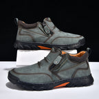 Men’s Orthopedic Comfort Boots | Wide Toe, Arch Support & Side Zip