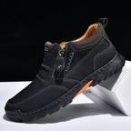 Men’s Orthopedic Comfort Boots | Wide Toe, Arch Support & Side Zip