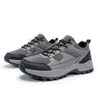 Men's Mesh Hiking Shoes - Lace-Up, Enhanced Support, Wide Toe Box with Arch Support