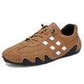 Men's Suede Casual Boots - Lace-Up, Waterproof, Wide Toe Box with Arch Support
