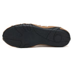 Men's Suede Casual Boots - Lace-Up, Waterproof, Wide Toe Box with Arch Support