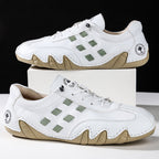 Men's Suede Casual Boots - Lace-Up, Waterproof, Wide Toe Box with Arch Support