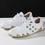 Men's Suede Casual Boots - Lace-Up, Waterproof, Wide Toe Box with Arch Support