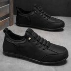 Men’s Secure-Fit Suede Walking Shoes for Tired, Wide Feet | Breathable Lace-Up Comfort with Arch Support for Daily Walks & Travel