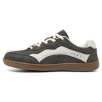 Men’s Waterproof Genuine Leather Walking Shoes for Tired, Wide Feet | Secure Lace-Up & Arch Support for Wet-Weather Walks