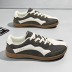 Men’s Waterproof Genuine Leather Walking Shoes for Tired, Wide Feet | Secure Lace-Up & Arch Support for Wet-Weather Walks