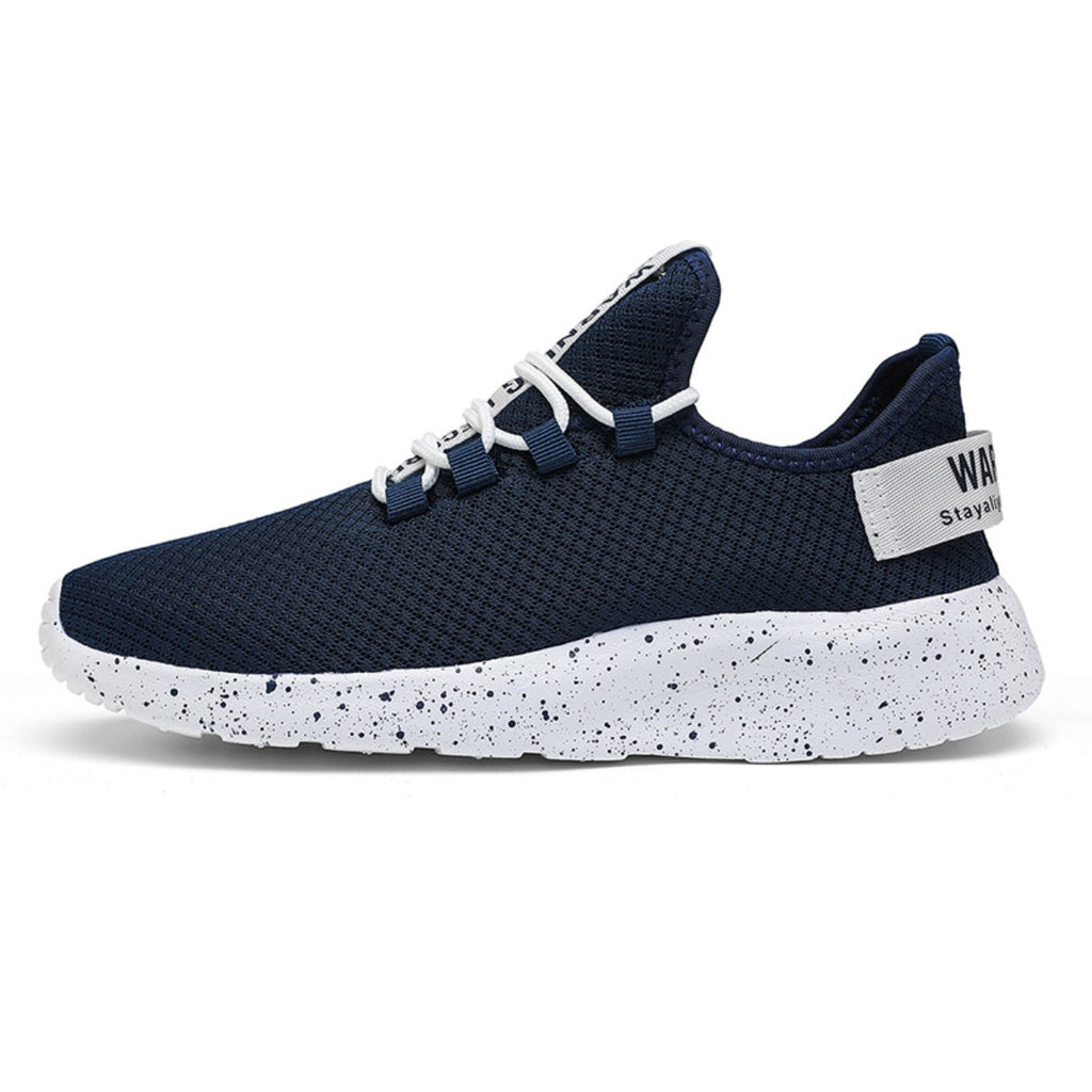 Men’s 4E Wide Mesh Walking Shoes for Tired Feet | Secure Lace-Up, Arch Support & Breathability for Long Walks