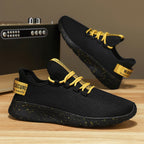 Men’s 4E Wide Mesh Walking Shoes for Tired Feet | Secure Lace-Up, Arch Support & Breathability for Long Walks