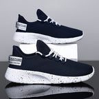 Men’s 4E Wide Mesh Walking Shoes for Tired Feet | Secure Lace-Up, Arch Support & Breathability for Long Walks