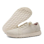 Men’s Breathable Mesh Walking Shoes for Tired, Wide Feet | Secure Lace-Up & Arch Support for Long Walks