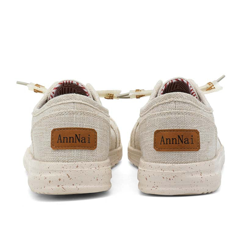 Men’s Breathable Mesh Walking Shoes for Tired, Wide Feet | Secure Lace-Up & Arch Support for Long Walks