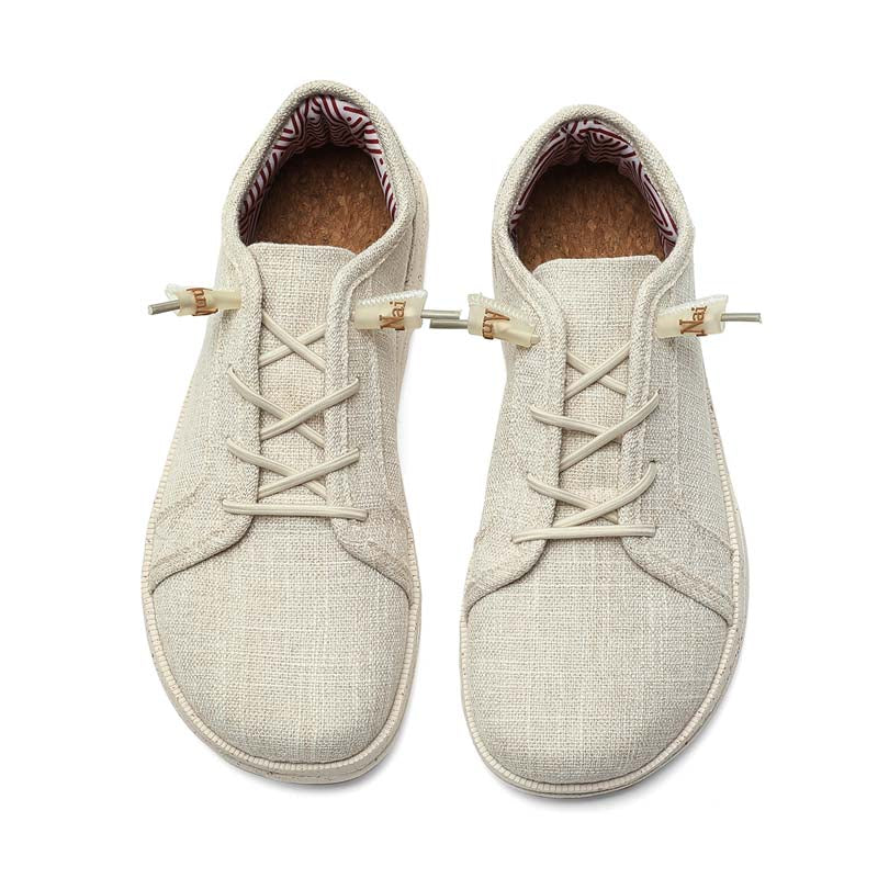 Men’s Breathable Mesh Walking Shoes for Tired, Wide Feet | Secure Lace-Up & Arch Support for Long Walks