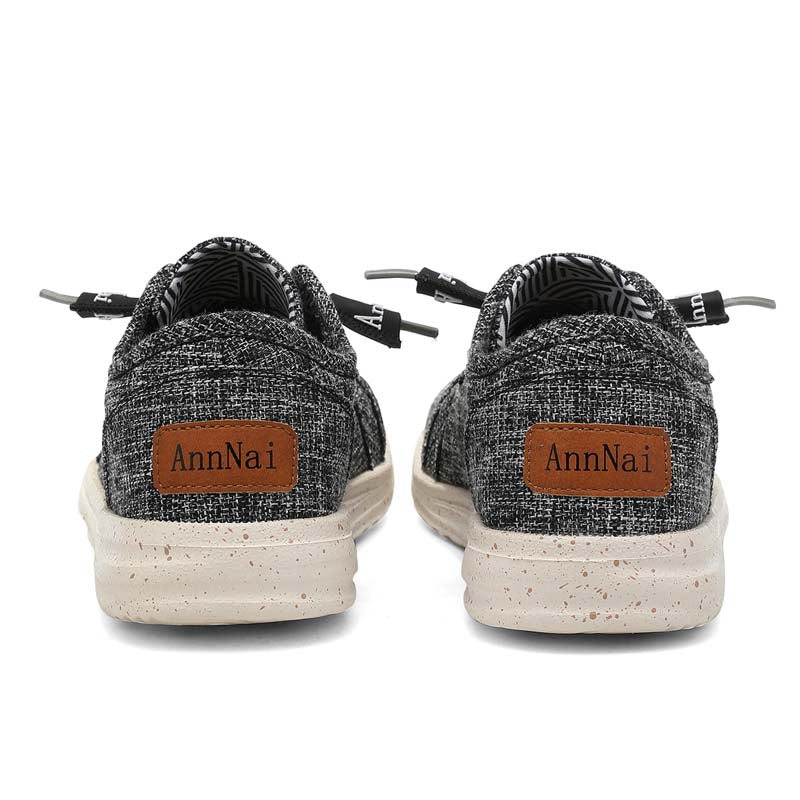 Men’s Breathable Mesh Walking Shoes for Tired, Wide Feet | Secure Lace-Up & Arch Support for Long Walks