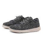 Men’s Breathable Mesh Walking Shoes for Tired, Wide Feet | Secure Lace-Up & Arch Support for Long Walks