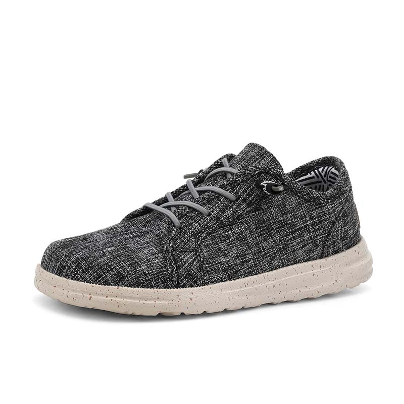 Men’s Breathable Mesh Walking Shoes for Tired, Wide Feet | Secure Lace-Up & Arch Support for Long Walks