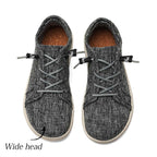 Men’s Breathable Mesh Walking Shoes for Tired, Wide Feet | Secure Lace-Up & Arch Support for Long Walks