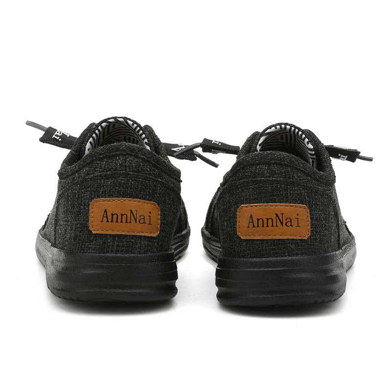 Men’s Breathable Mesh Walking Shoes for Tired, Wide Feet | Secure Lace-Up & Arch Support for Long Walks