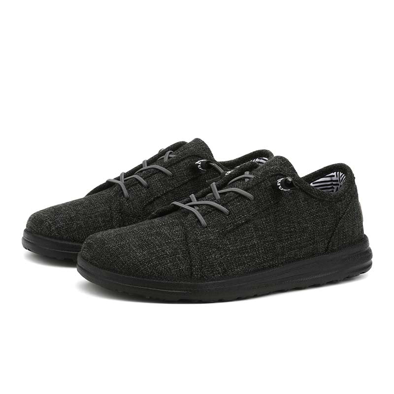 Men’s Breathable Mesh Walking Shoes for Tired, Wide Feet | Secure Lace-Up & Arch Support for Long Walks