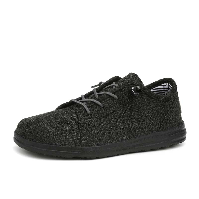 Men’s Breathable Mesh Walking Shoes for Tired, Wide Feet | Secure Lace-Up & Arch Support for Long Walks