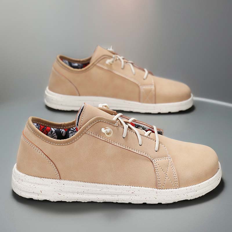 Men’s Breathable Mesh Walking Shoes for Tired, Wide Feet | Secure Lace-Up & Arch Support for Long Walks