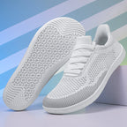 Men’s Breathable Mesh Walking Shoes for Hot, Tired Feet | Wide-Toe Comfort & Arch Support for Long Walks