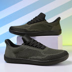 Men’s Breathable Mesh Walking Shoes for Hot, Tired Feet | Wide-Toe Comfort & Arch Support for Long Walks