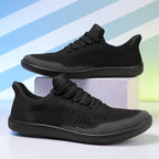 Men’s Breathable Mesh Walking Shoes for Hot, Tired Feet | Wide-Toe Comfort & Arch Support for Long Walks