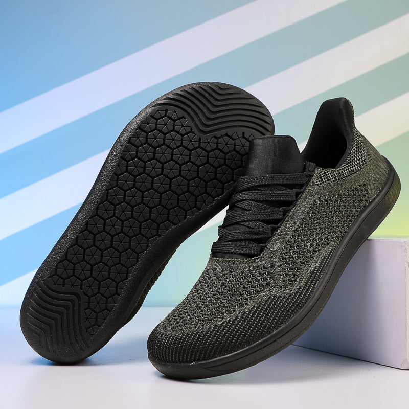 Men’s Breathable Mesh Walking Shoes for Hot, Tired Feet | Wide-Toe Comfort & Arch Support for Long Walks