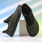 Men’s Breathable Mesh Walking Shoes for Hot, Tired Feet | Wide-Toe Comfort & Arch Support for Long Walks