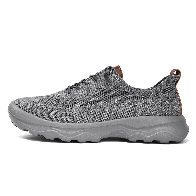 Men’s Cushioned Mesh Walking Shoes for Hot, Tired Feet | Wide-Toe Comfort & Arch Support for Long Walks