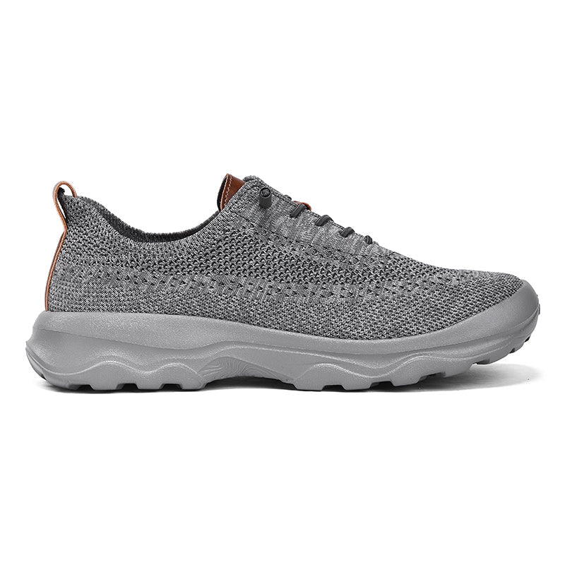 Men’s Cushioned Mesh Walking Shoes for Hot, Tired Feet | Wide-Toe Comfort & Arch Support for Long Walks