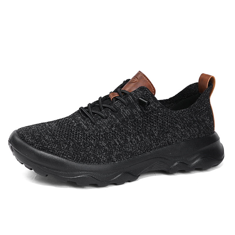 Men’s Cushioned Mesh Walking Shoes for Hot, Tired Feet | Wide-Toe Comfort & Arch Support for Long Walks